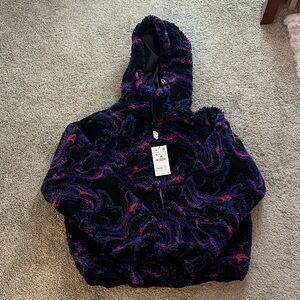 Zara Multicolor Teddy Jacket